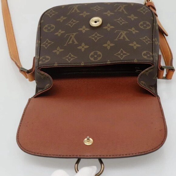 LOUIS VUITTON Monogram Saint Cloud MM Shoulder Bag LV Auth - Picture 14 of 16